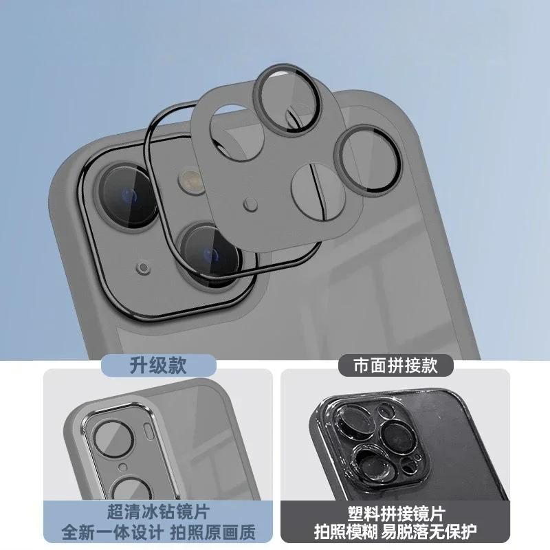 For Xiaomi POCO X7 Pro X7Pro X6 F6 Clear Lens Protection Film Case For POCO F7 Ultra Candy Color Soft Silicone Shockproof Cover