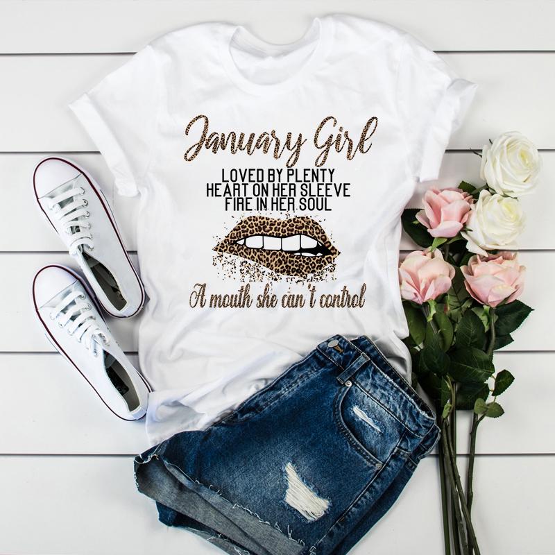 Women Lips Leopard Gold Glitter Print Trendy Graphic Designs T Shirt For Lady Shirt Harajuku O