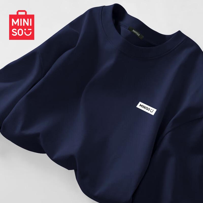 MINISO Women s Long-Sleeve Cotton T-shirt M