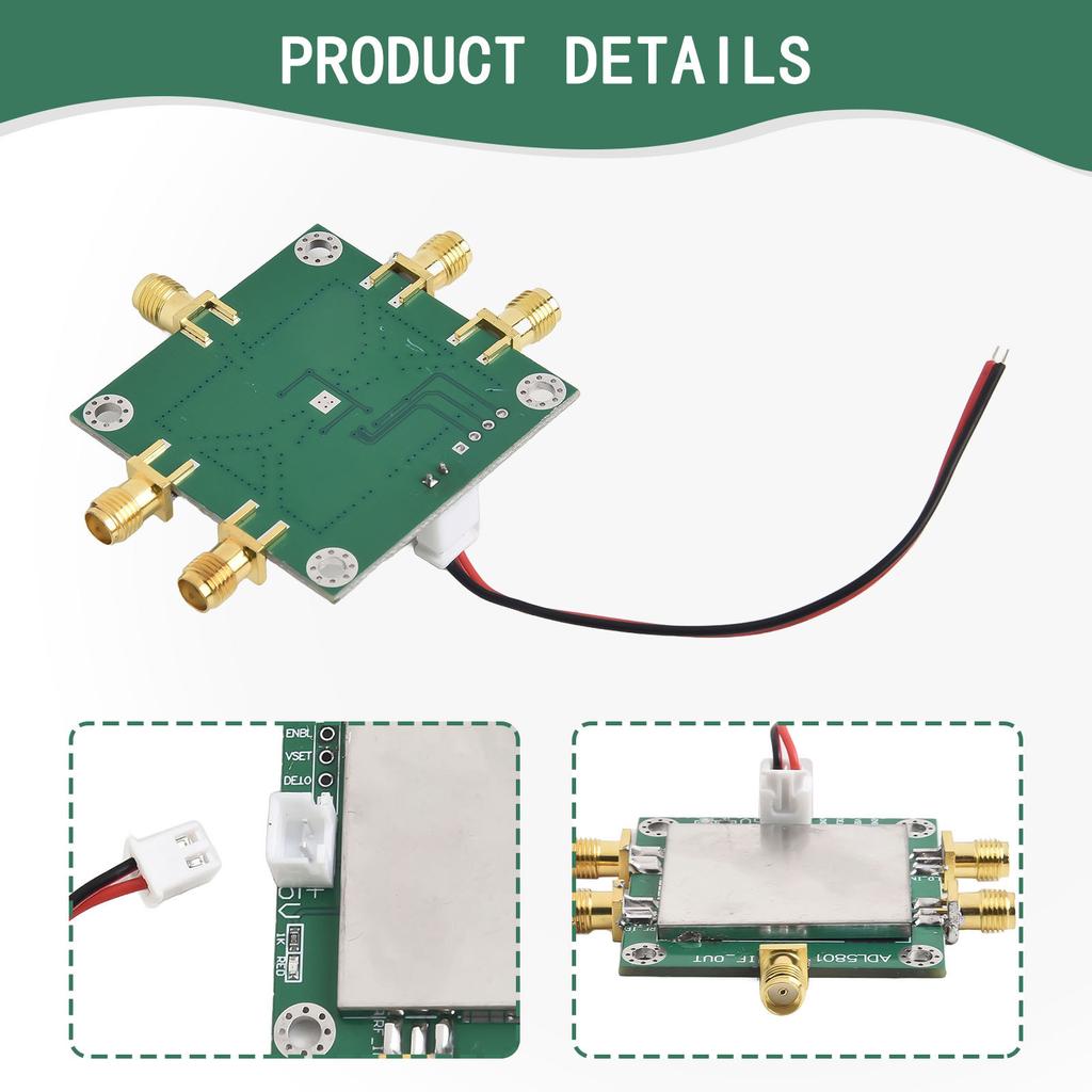 RF Communication System ADL5801 Active Mixer 10MHz-6GHz Wideband RF Mixer
