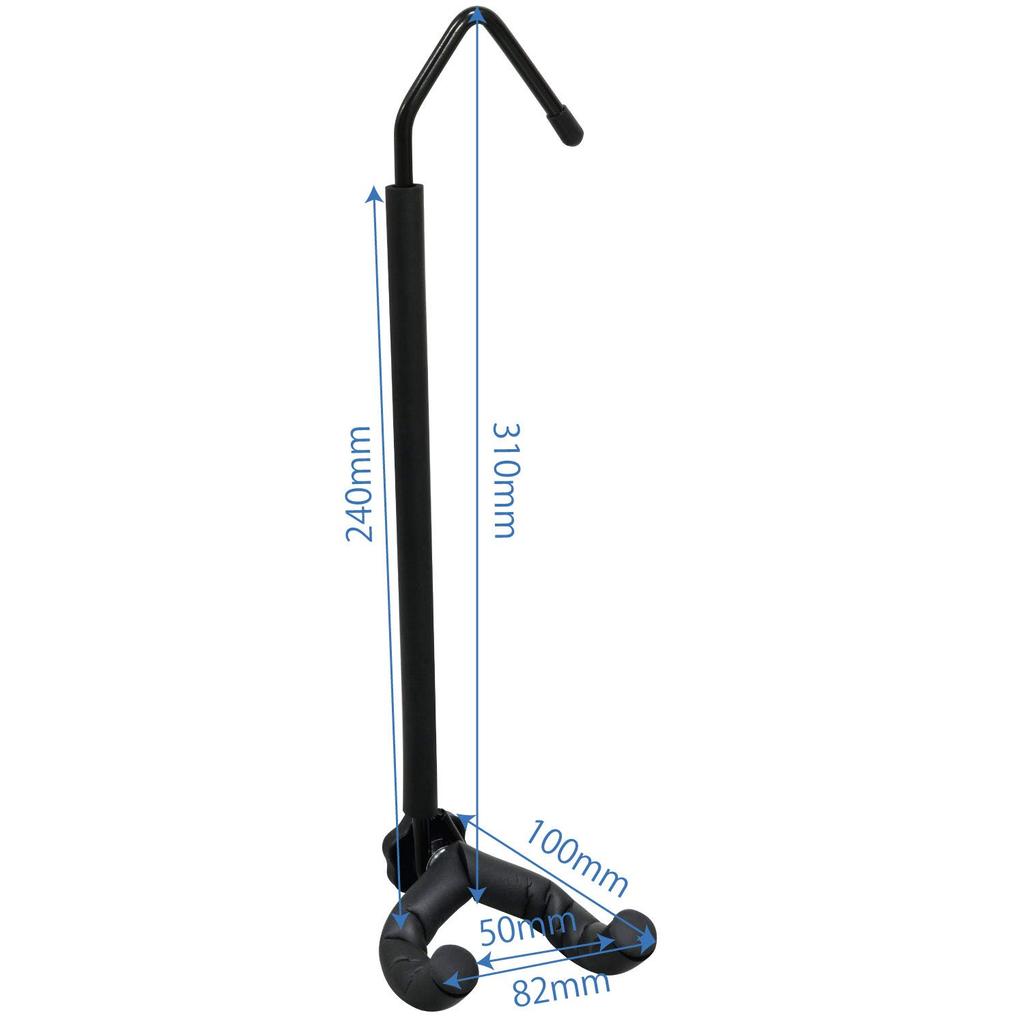 Set of 3 KIKUTANI GA-150 Guitar Hangers for Hanging in Closets or Hanger Racks