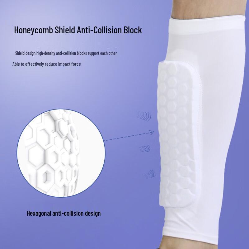 Honeycomb Anti-Collision Soccer Shin Guards