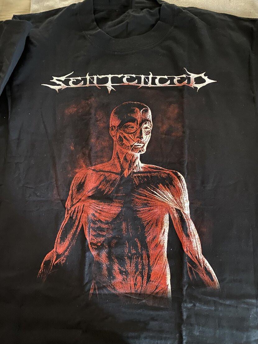Sentenced Band Gift For Friends Black T-shirt Cotton All Size FM68 M