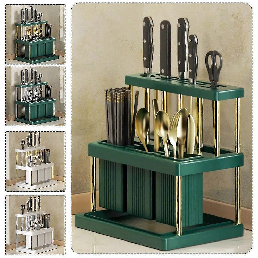 Kitchen Cutlery Holder Spoon Fork Chopstick Storage Rack Utensils Organizer