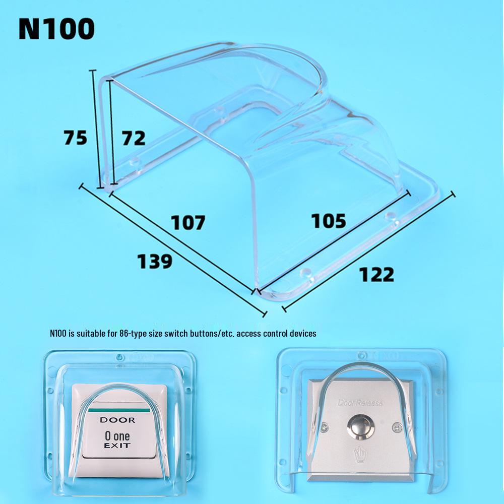 Outdoor Waterproof Cover for Card Reader, Doorbell & Face Recognition Machine