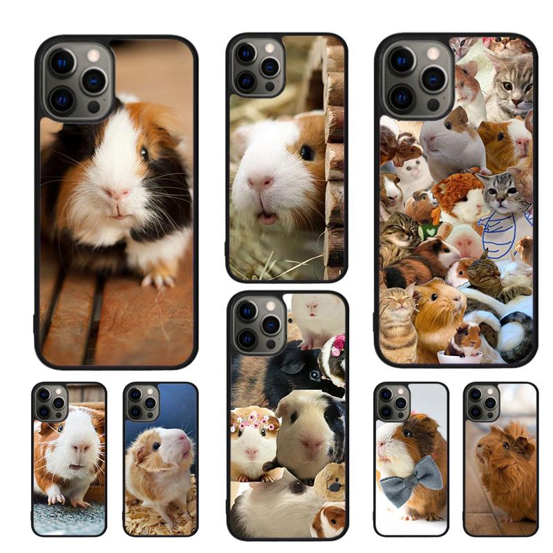 Hamster Guinea Pig Mobile Phone Cases Cover For iPhone 17 Air 16e 15 14 12 13 11 Pro MAX apple Plus Coque