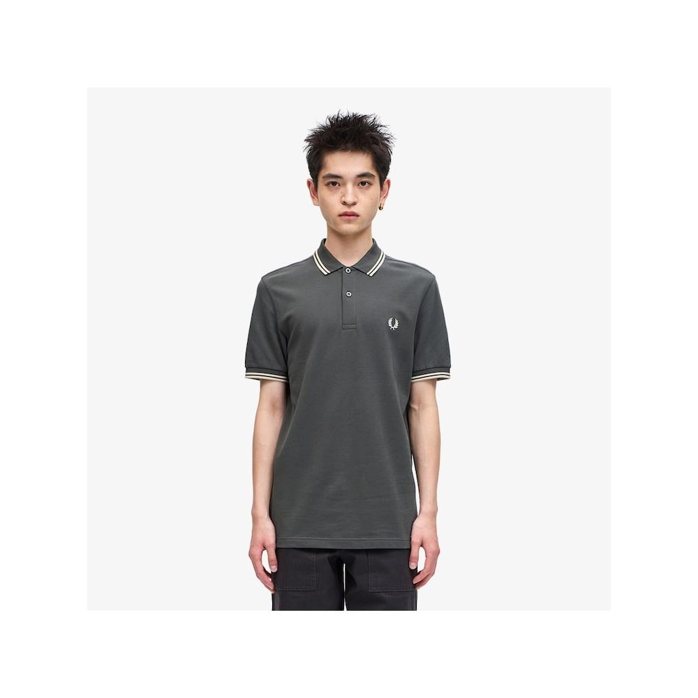 Fred Perry [headquarters Genuine] Fred Perry [m3600] Twin Tip Fred Perry Shirt  U98  Afpm2413600 U98 qzgAfpm2413600 U98