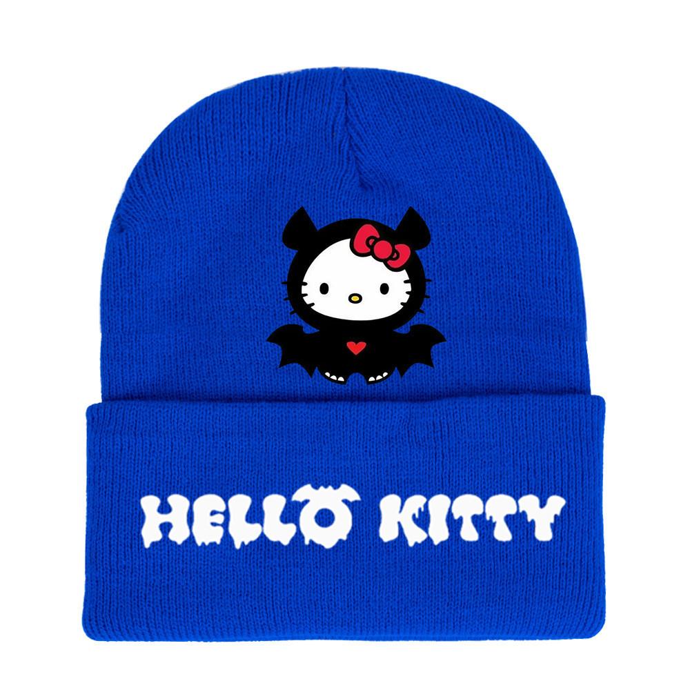 Halloween Printed Knit Cap For Winter Teens And Cartoon Enthusiasts