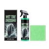 High Performances Tire Shine Sprays Quick Drying Tire Polish Enhancer Tire Restorer Sprays with Cloth Suitable for Vehicle