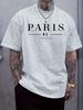Paris France Logo Graphic T-shirt