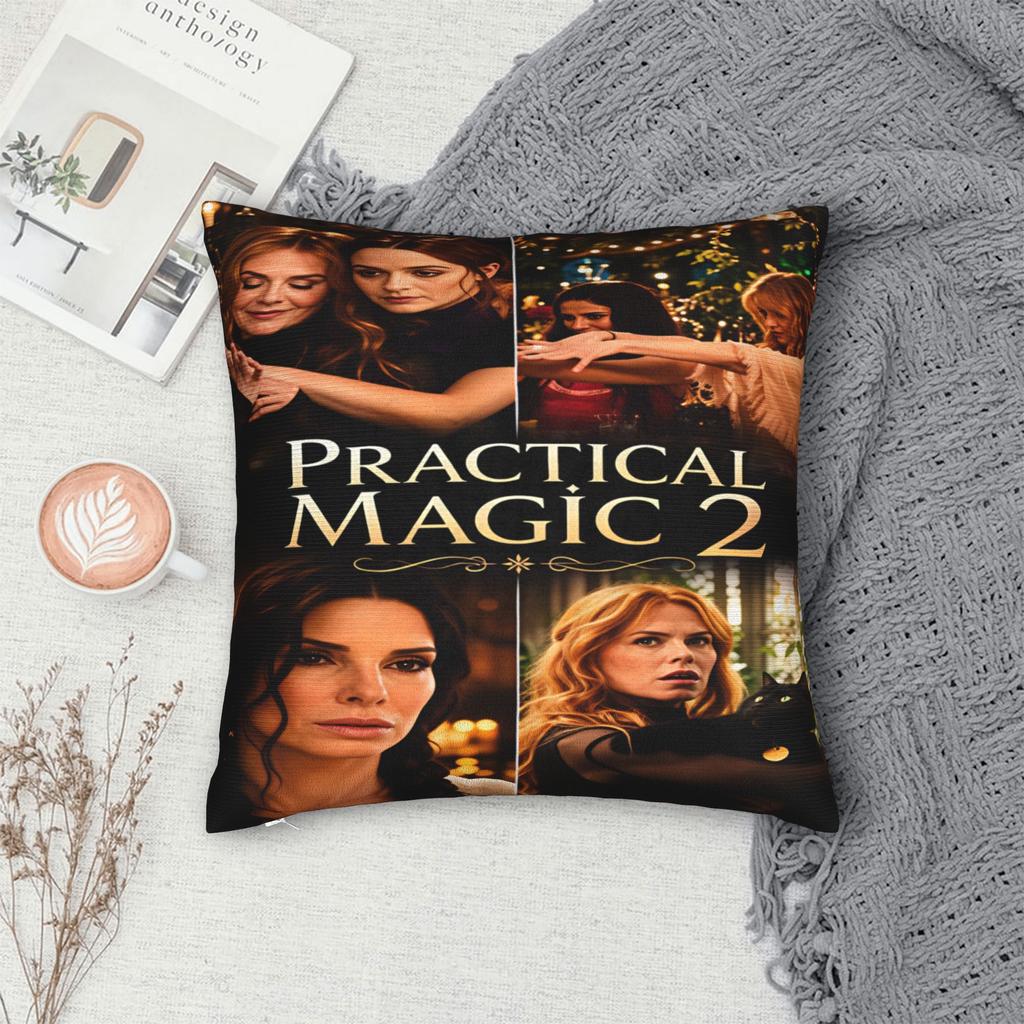 Practical-Magics Pillow Case Comfy Pillow Cover Kawaii Pillowcases For Sofa Home Decor
