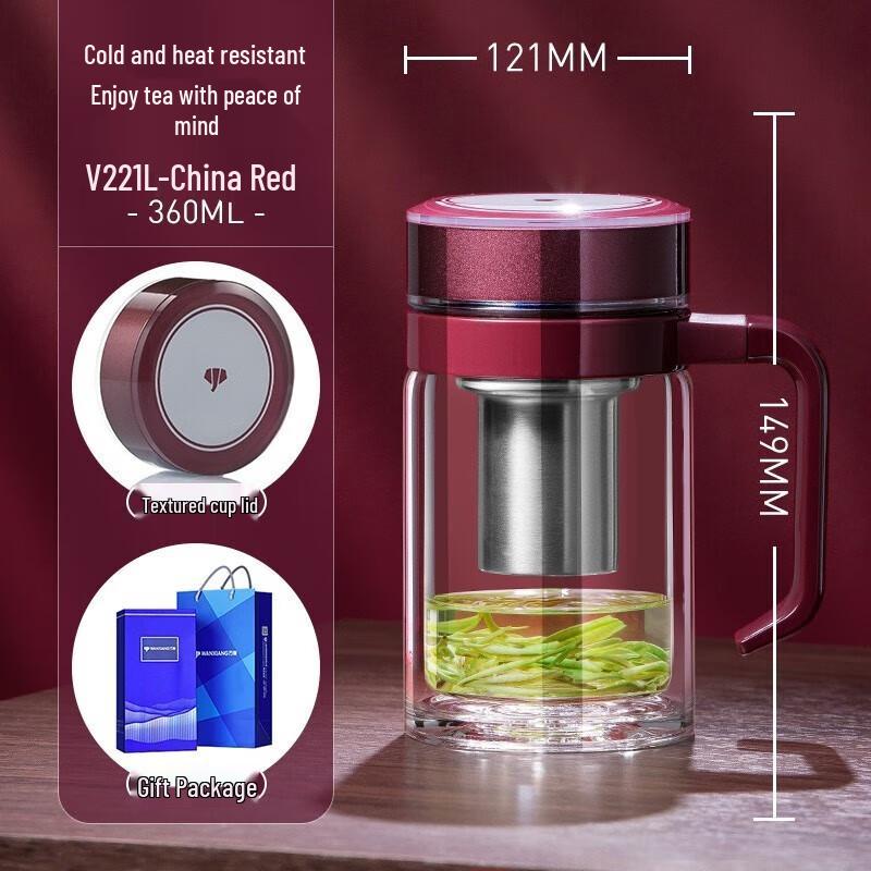 Vientiane Double-Layer Glass Mug