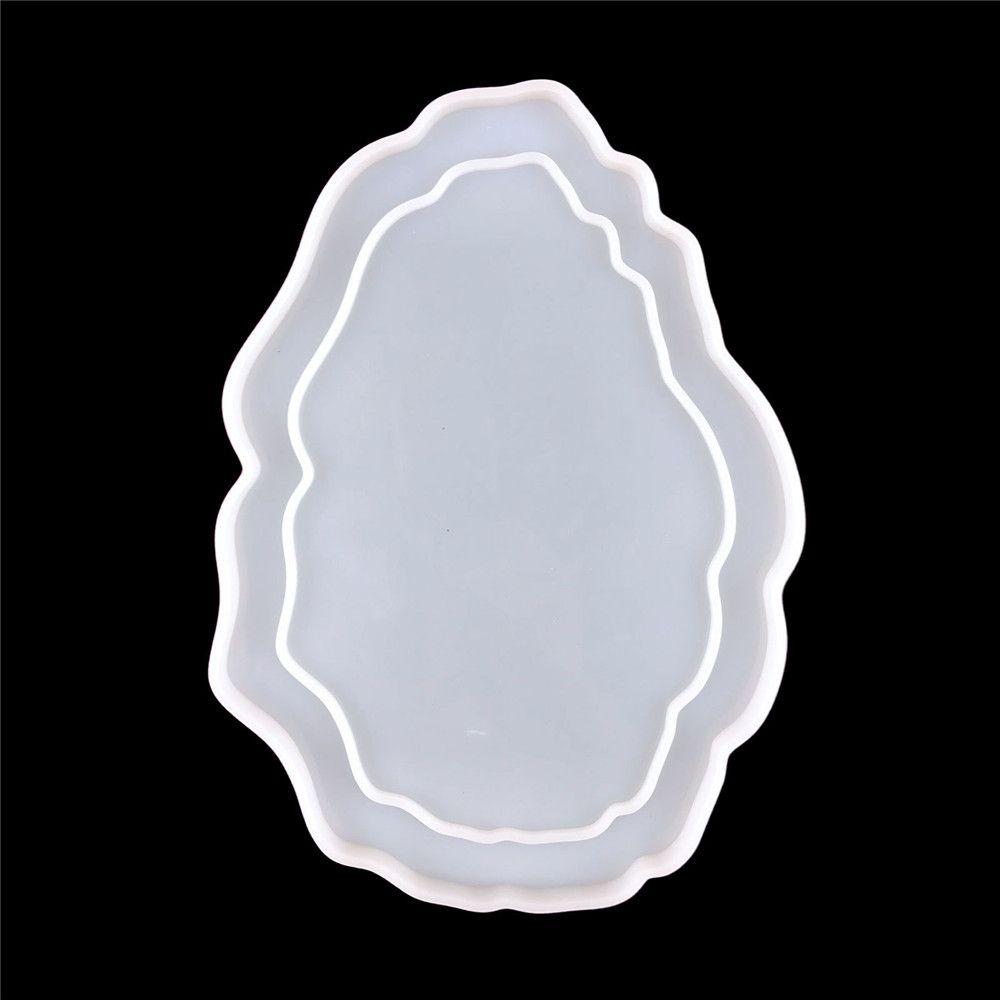 Herramientas para hacer joyas, molde de silicona para colgante de resina redondo, molde para marco de fotos, molde de resina