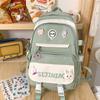 Schoolbag for Children Elementary School Students Burgundy Middle School Students Junior High School Girls Backpack