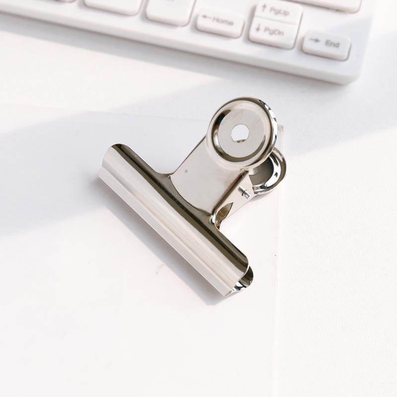 Multi-functional Stainless Steel Long Tail Clip for Snack Sealing, Documents, Sticky Notes, and Student Stationery