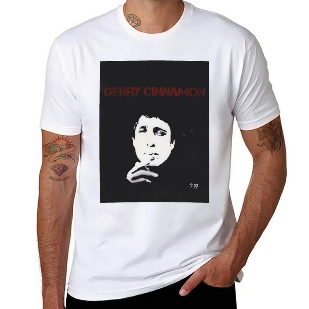 Gerry Cinnamon Tshirt Sports Casual Breathable Tee Shirt