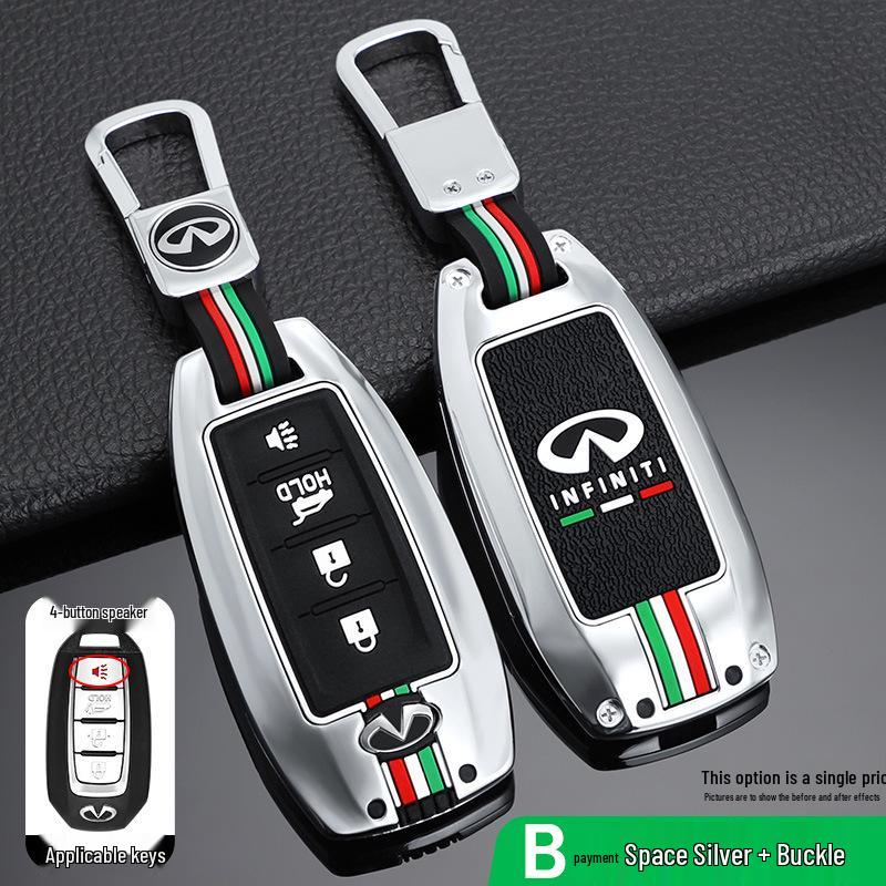 Infiniti Q50L/QX50/QX60 Q70 Key Cover: Fits Second-Gen G25 Models.