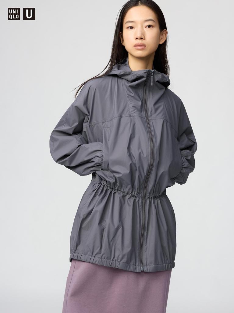 Uniqlo Japan Uv Cut Sheer Oversized Hoodie
