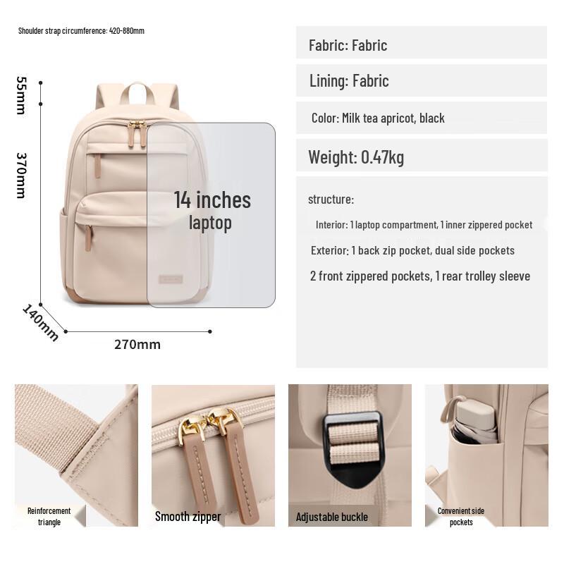 POLO Damen Commuter Laptop-Rucksack