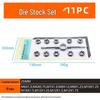 Metric & Imperial Tap and Die Set with Hand Reamer & Tap Holder – Comprehensive Threading Tool Kit.
