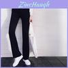 Womens High Waist Micro Flare Pants With Polyester Fabric For Casual Office Wear
