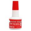 Shield Quick-Drying Red Ink Pad Refill, 25ml - Oil-Based for Financial Office Use