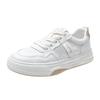 Leder Mesh Atmungsaktiv Kleine Weiße Schuhe Kinder Sommer Neu Flache Sohle Leichte Einzelne Schuhe Lässige Sportschuhe Board Schuhe