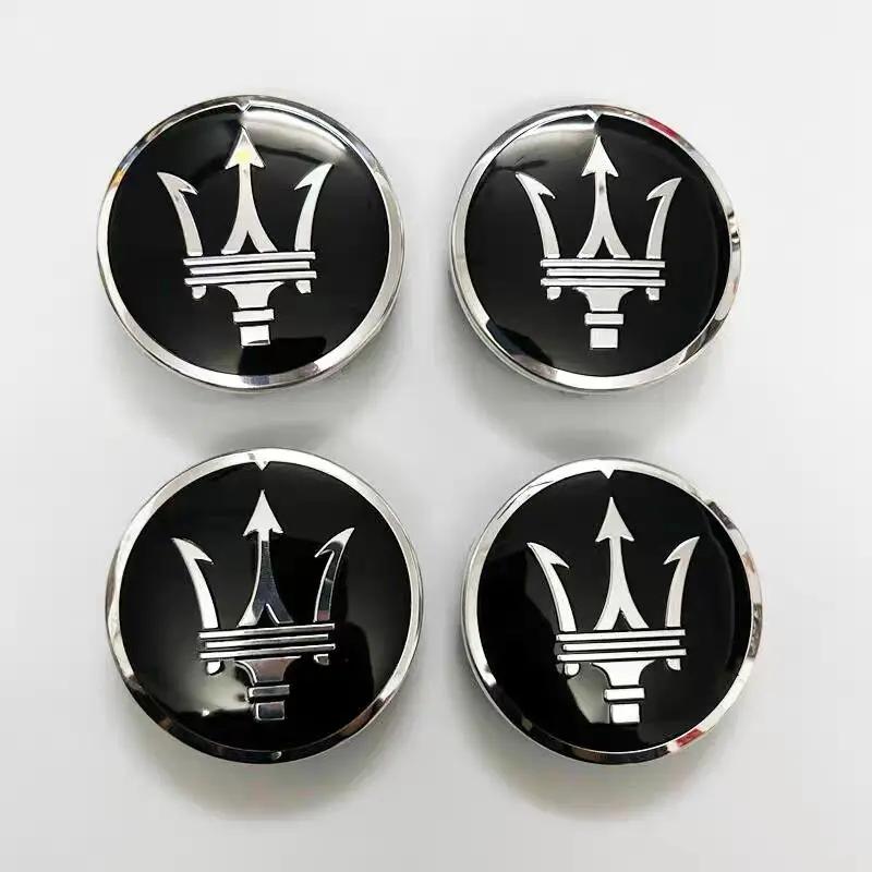 4pcs 8PCS 60MM Car Wheel Center Hup Caps Cover Emblem For Maserati Granturismo Quattroporte Levante Coupe GTS Q4 GT Accessories