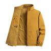 Men's Double-Sided Wear Stand-Collar Jacket - Warm, Windproof, Waterproof for Autumn/Winter