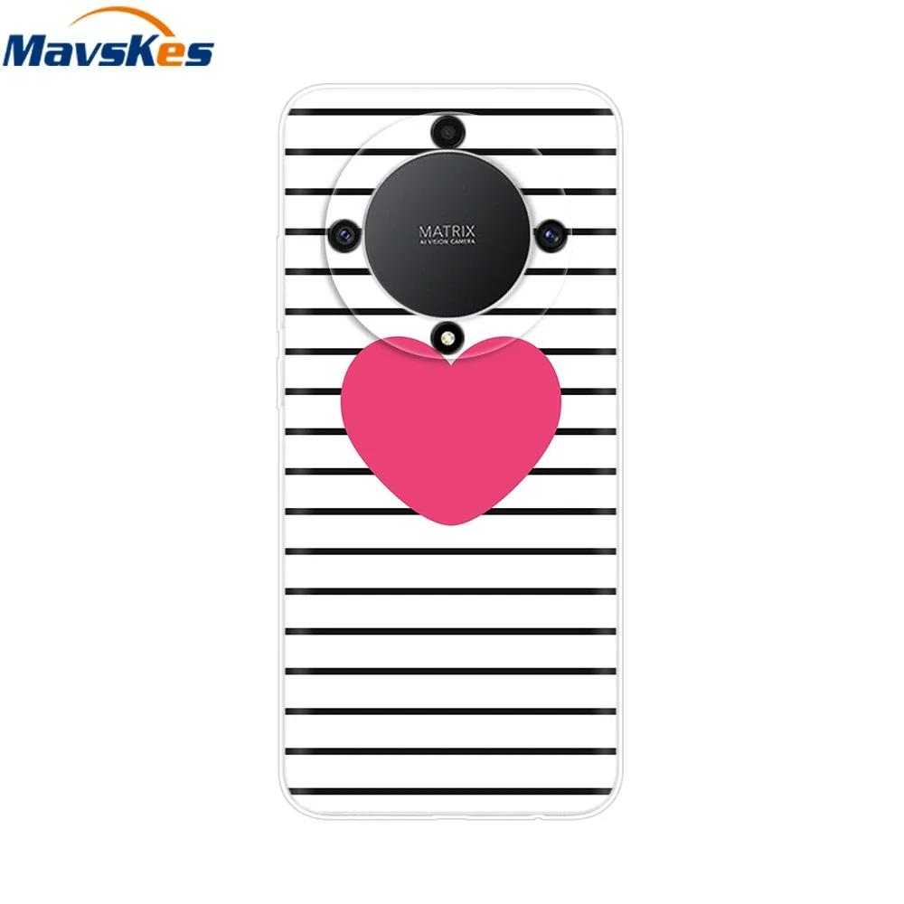 Phone Case For Honor X9A Case Silicone Soft Shockproof Fundas For Huawei Honor X9A Back Cover HonorX9A RMO-NX1 Clear Phone Cases