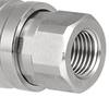 Heavy Duty Pressure Washer Hose Coupler - Stainless Steel M14 Adapter for Power Washing Accessories