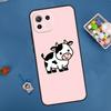 Tier Niedlich Cartoon Kuh Hülle Für Xiaomi 13 14 15 Ultra 11T 12T 13T 14T Pro POCO X7 Pro X3 X5 X6 M6 F5 F6 Pro Abdeckung