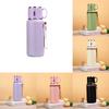 Modern Minimalist Stainless Steel Travel Mug With Tea Separator For Outdoor Use