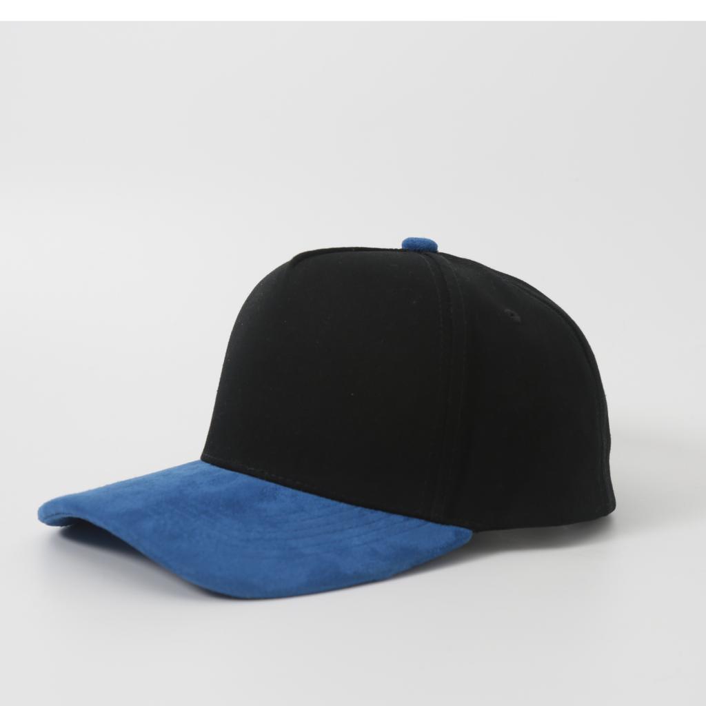 Individuelles Logo Wildleder Baumwolle Frühling Sommer Fünfteilig Farbkombination Baseballkappe Modischer Stil Outdoor Sonnenhut Melone