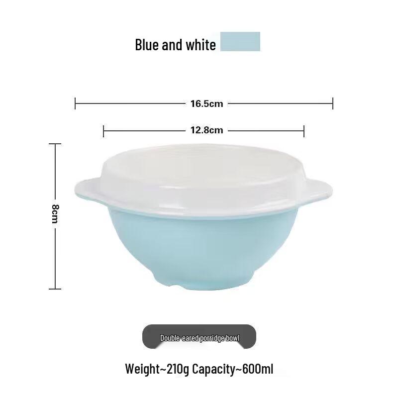 Jijun Two-Tone Melamine Serving Bowls