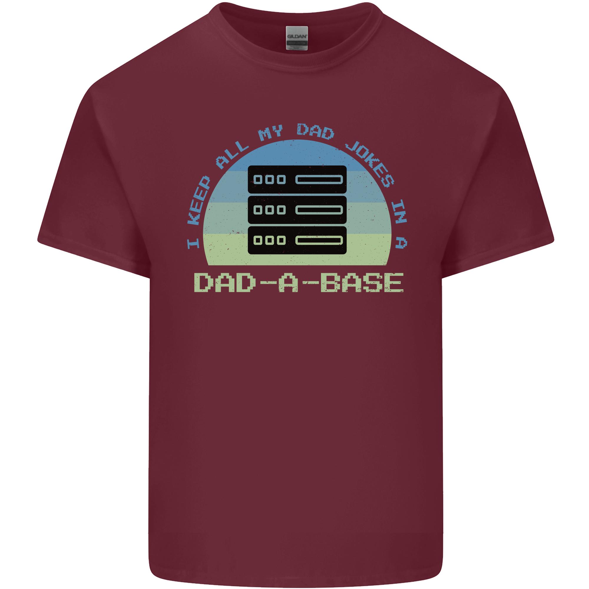 Dad a Base Funny Fathers Day Jokes Unisexs Light Cotton TShirt S