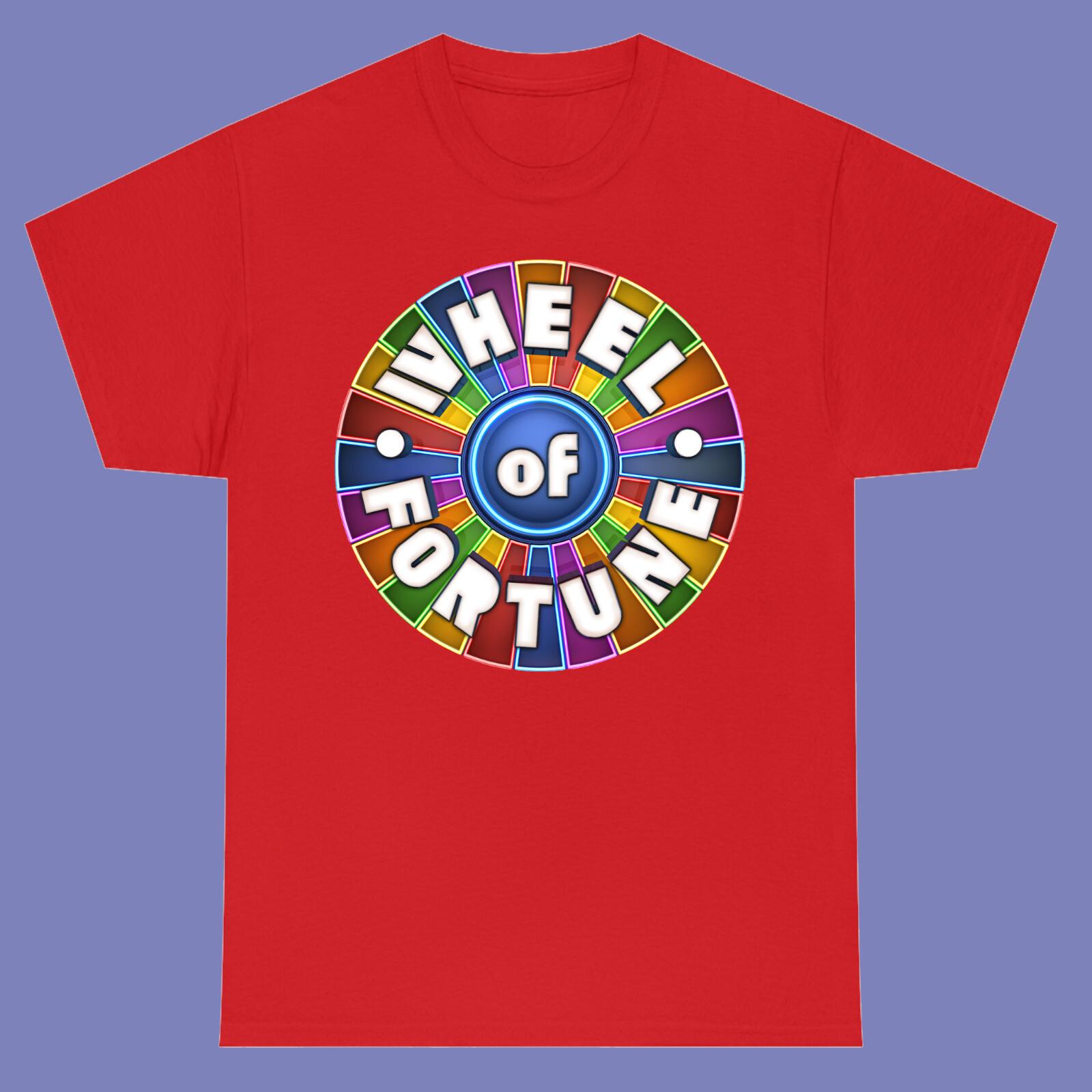 Wheel of Fortune Retro TV Show Men s Red Size S-3XL S разноцветный