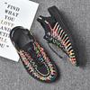 Men's Woven Casual Beach & Outdoor Sandals - Roman Style Water & Wading Shoes