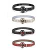 Blingbling Skull Waist Belt American Street Dance Night Club Livehouse Glinting Waist Chain Shimmering Crystal