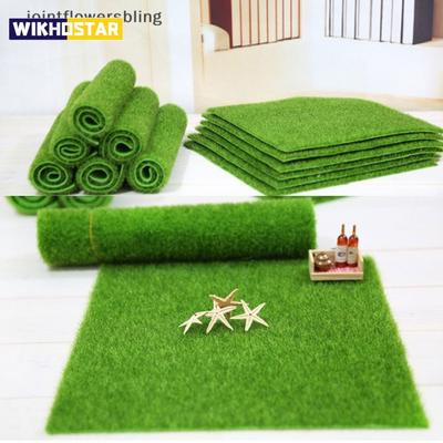 Grasmatte Grün Künstliche Rasenflächen Rasenteppiche Gefälschte Grasnarbe Simulation Moos Rasen Rasen Gefälschte Grüne Grasmatte DIY Micro Landschaft Hom