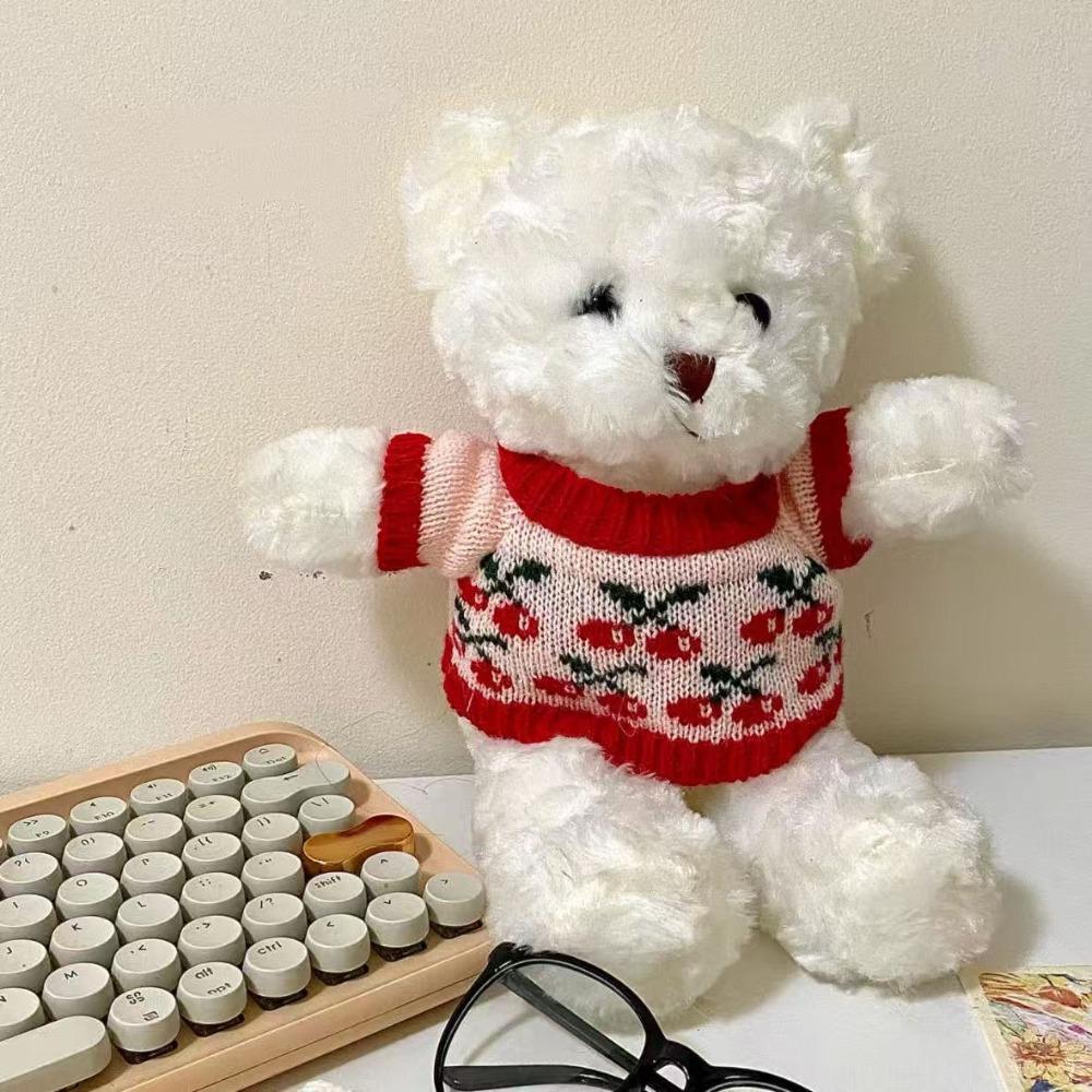 Sweater teddy bear birthday doll plush toy ground marketing ferrule Valentine's Day gift