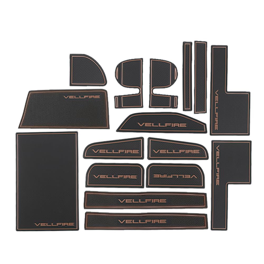 

САВАКАКИ Toyota Vellfire 40 Серия Z Premium Эксклюзивный Интерьер Резиновый Коврик в Карман Двери Резиновый Логотип Шумоизоляция Тюнинг Детали Интерьера 25