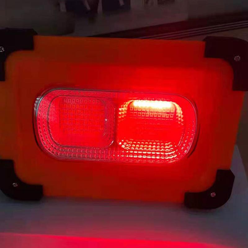 LED Portable Solar Lamp Fast Charging Rechargeable Light with Rotatable Handle for Outdoor Camping