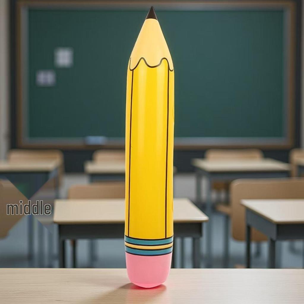 Aufblasbarer PVC-Bleistift Klassenzimmerdekoration & Abschlussgeschenk