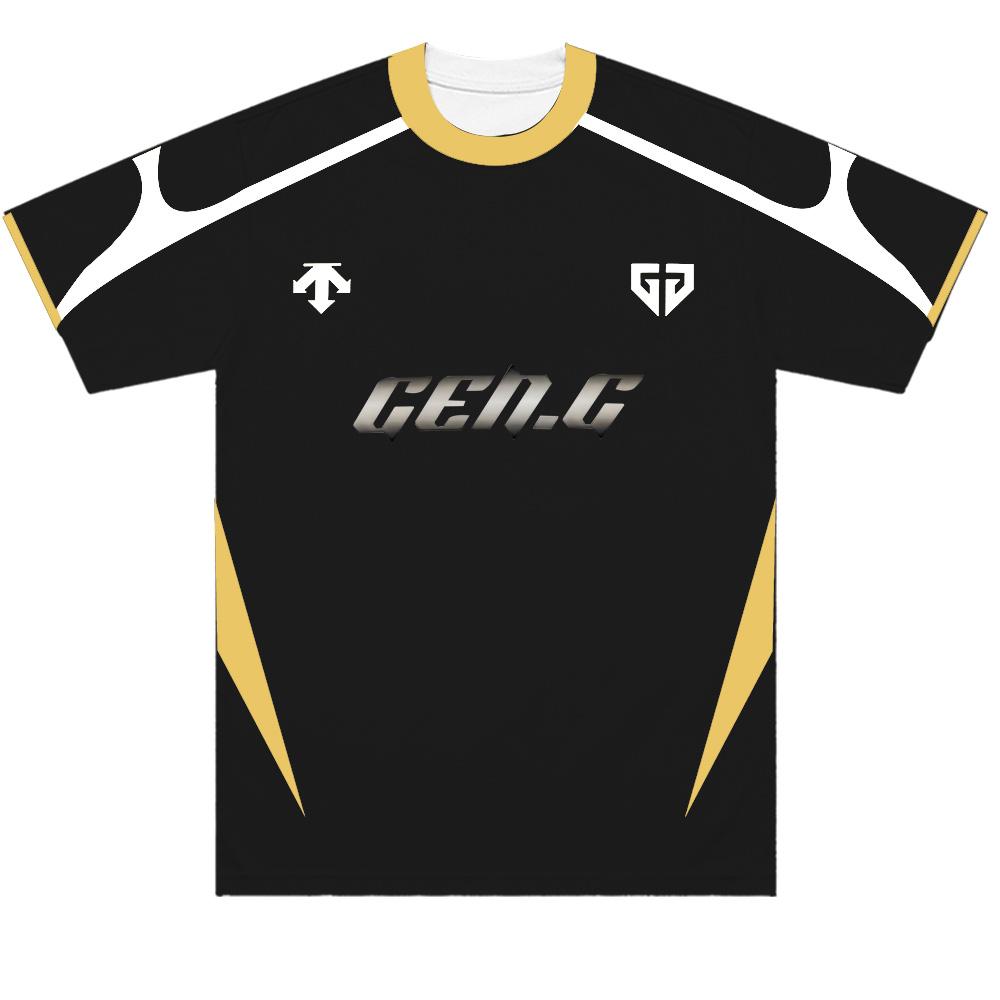 Unisex Streetwear Summer Game Fans T-shirts LOL Esports Lck GEN.G Team Training Clothing Trendy Breathable Streetwear