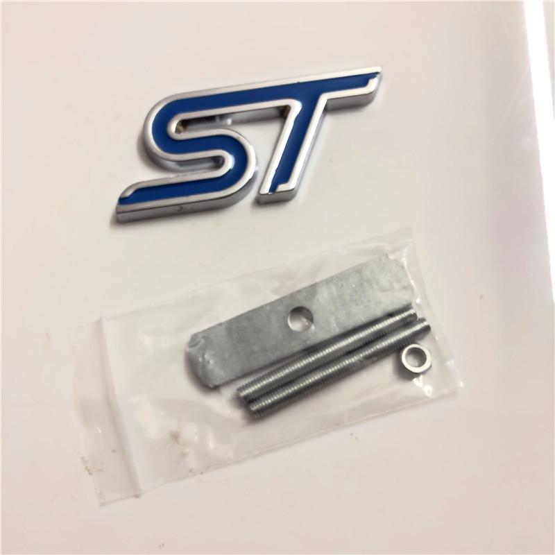 Ford Mondeo/Focus/Fiesta Sport ST Car Emblem Metal Grille & Rear Sticker