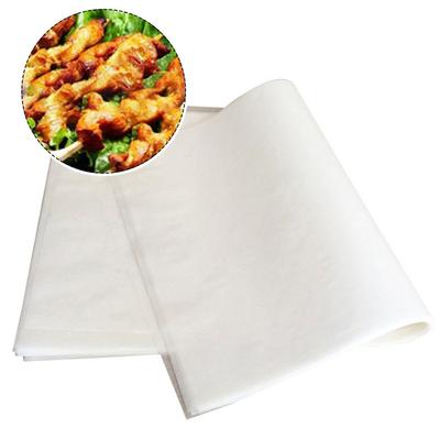 100 piezas Papel de Hornear Antiadherente Resistente a la Grasa Papel de Pergamino para Buffet Barbacoa