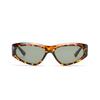 Glasses 95115 Autumn Cat Eyes Tortoiseshell Frame Jelly Pilot Sunglasses, Sunglasses