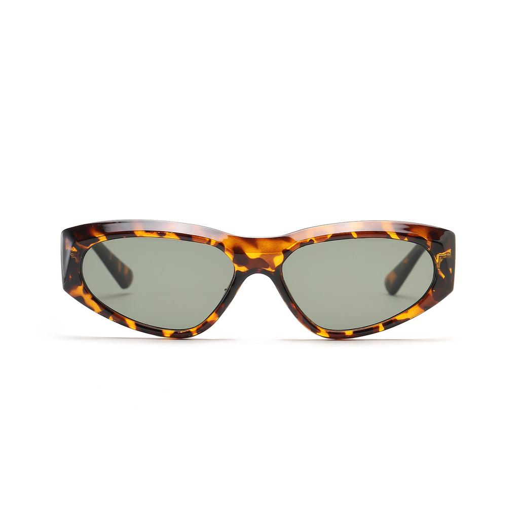 Glasses 95115 Autumn Cat Eyes Tortoiseshell Frame Jelly Pilot Sunglasses, Sunglasses
