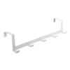 Over Door Hooks Towel Holder Wall Mounted Utensil Rack Iron Storage Hooks Coat Hanger for Kitchen Bathroom Punch-free